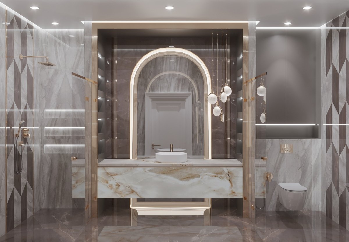 Sanitar qovşaqların dizayn həlli