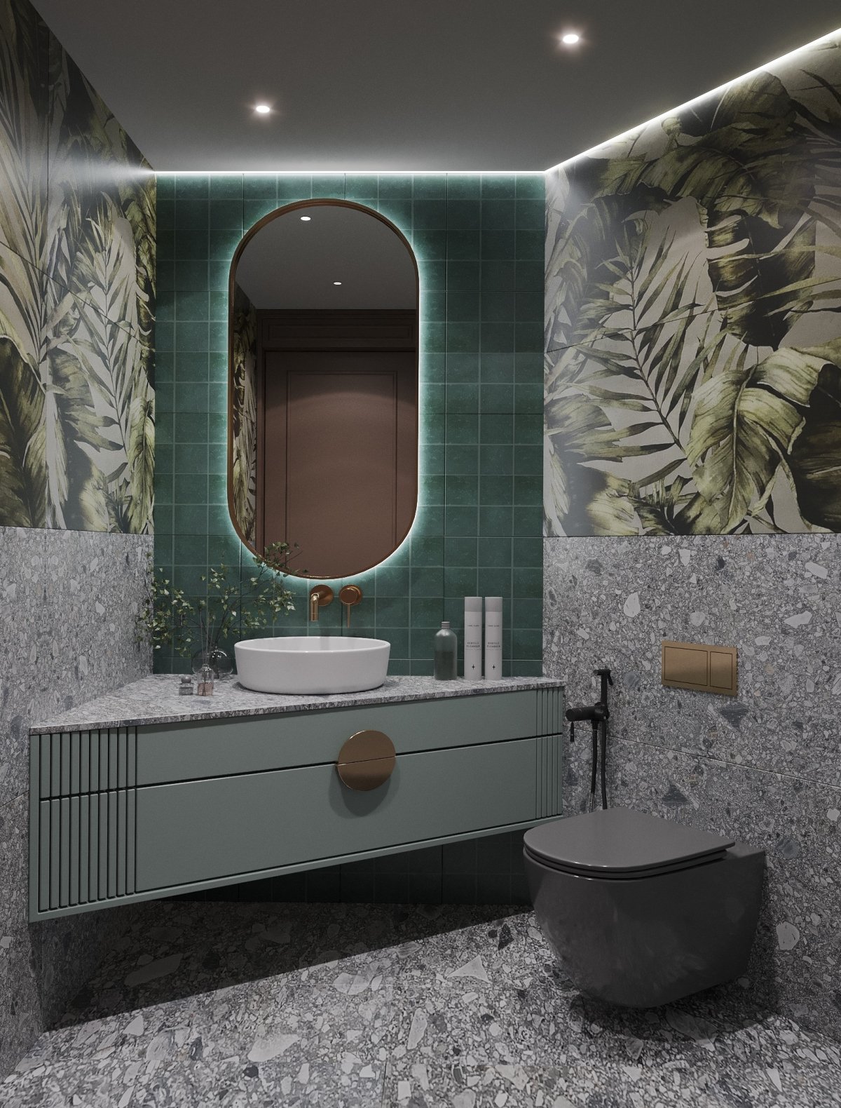 Sanitar qovşaqların dizayn həlli