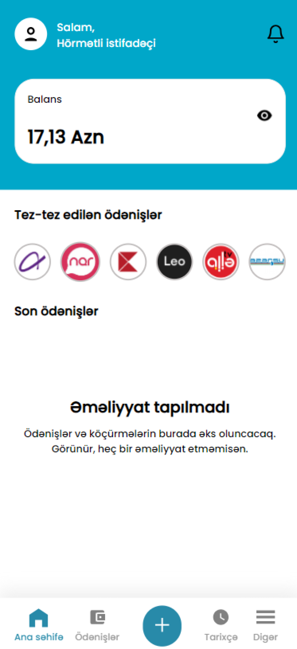 Payment-Method Mobile App