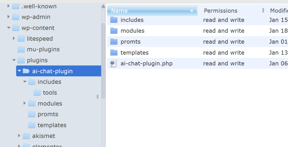 Real müştəri üçün WordPress custom plugin layihəsi
